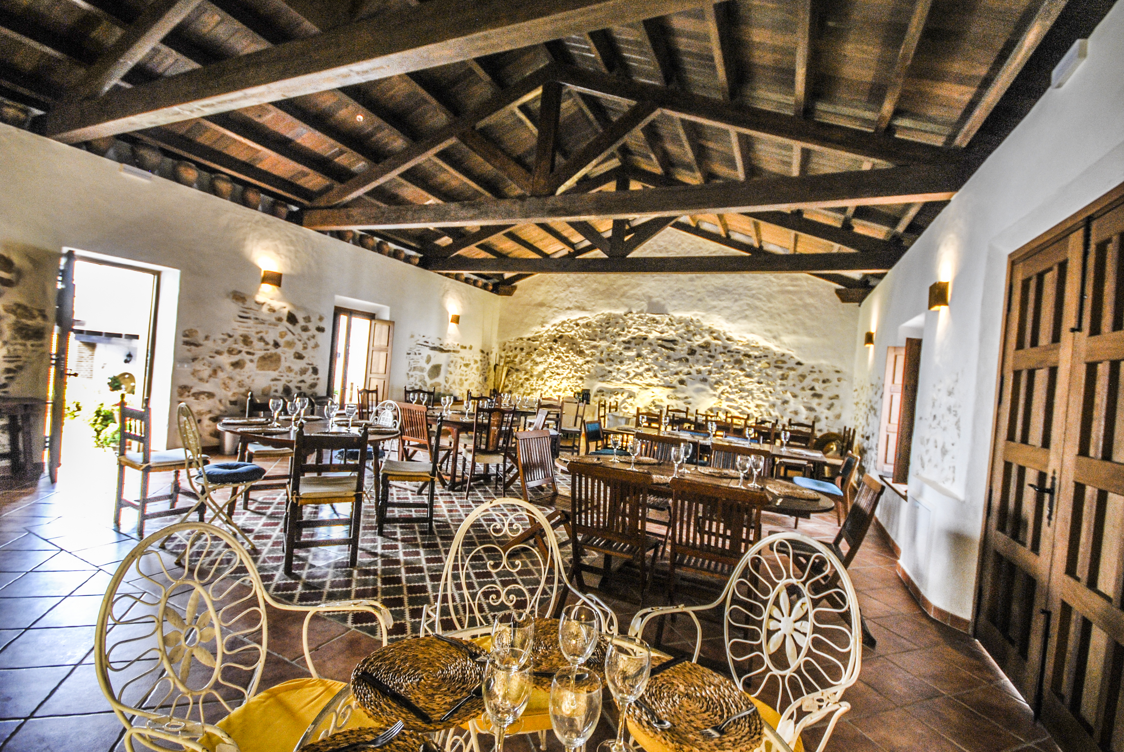 Comunion, catering, cortijo, campestre, rural, natural, sala