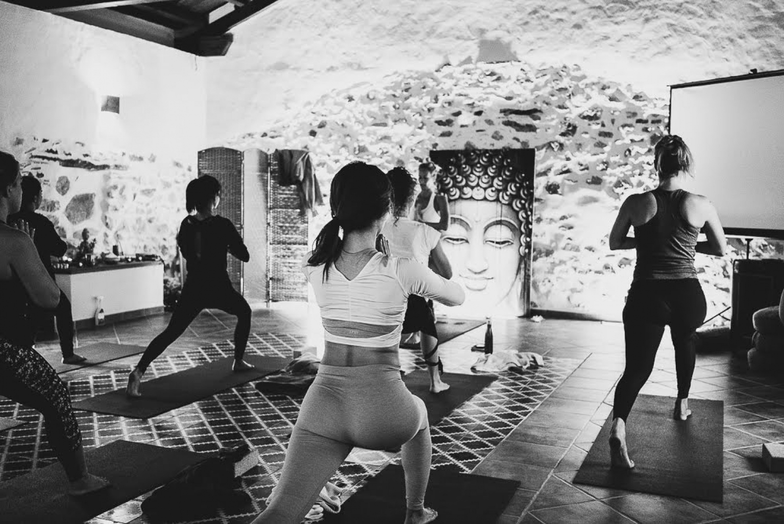 Cursos, Retiros y Formaciones de Yoga para profesores e instructores, en las instalaciones y Shala Tinao de Cortijo Las Monjas, Alta Axarquía, Andalucía. Costa del Sol interior