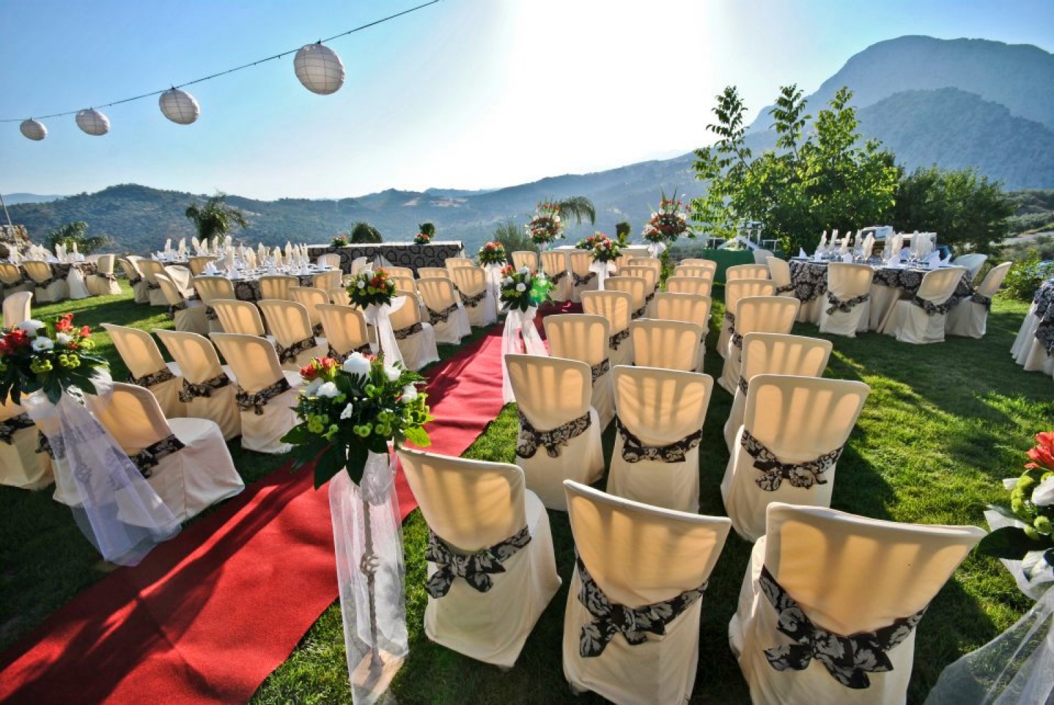 Boda, ceremonia civil, mountain, nature 